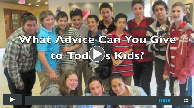 The Rockleigh residents give advice on life to Yavneh Academy students.