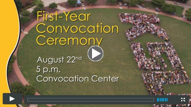 First-Year Convocation Promo