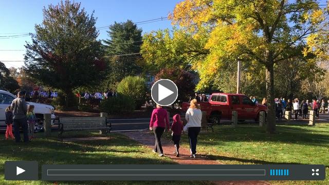 The Start of the Skylur Spagone Walk Oct 12, 2015