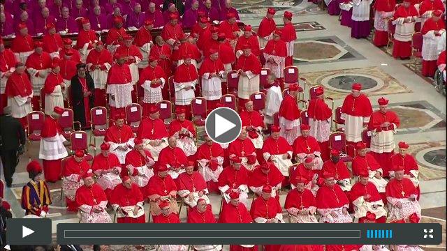 Two Popes in St. Peter's