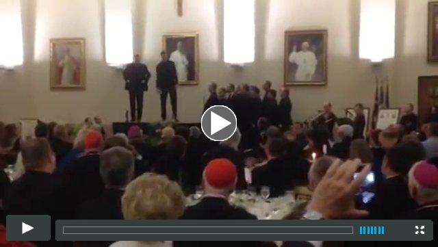 A MUST SEE TAP DANCE DUEL BY US SEMINARIANS!!