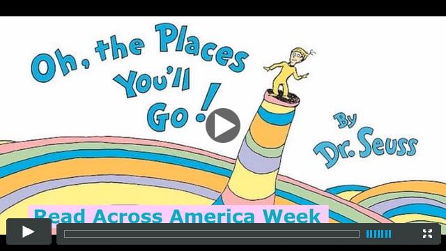 Oh the places you'll go by Dr. Seuss