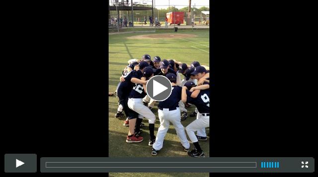 WCA 5th and 6th Grade Baseball Pre-Game Chant