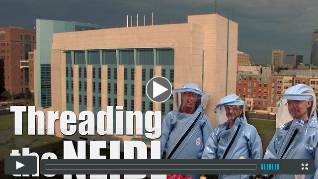 Threading the NEIDL - Inside a BSL-4
