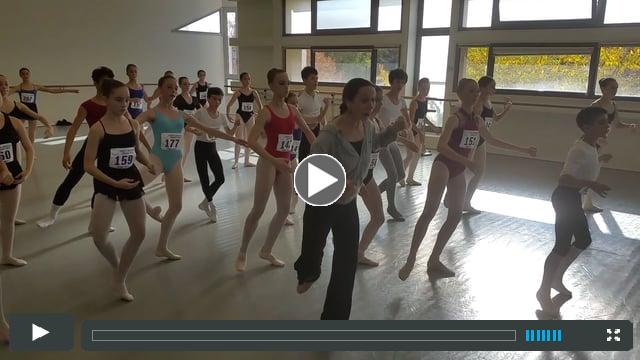 Class with Elizabeth Platel YAGP Paris 2017