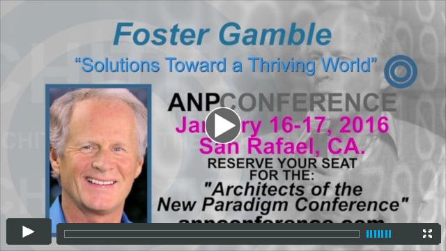 Foster Gamble - Interviewed by Ron James