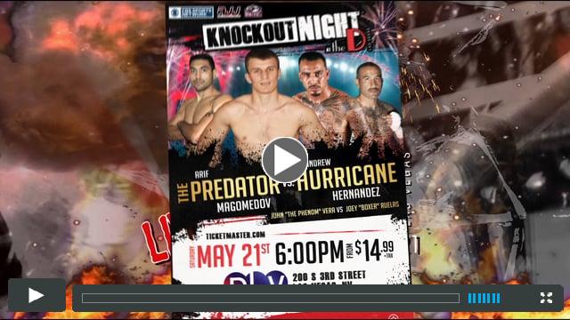 Knock Out Night @ the D - May 21 2016