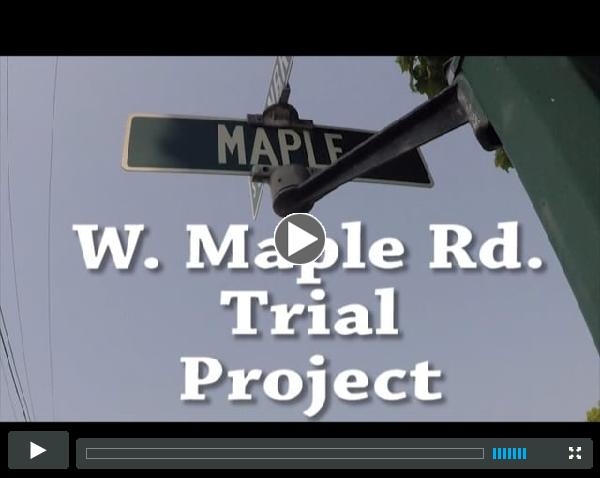 Birmingham Maple Road Trial Project