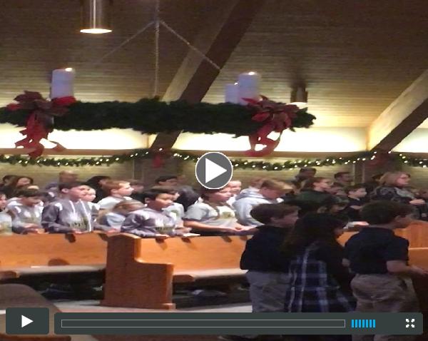The last Lord's Prayer in the current church