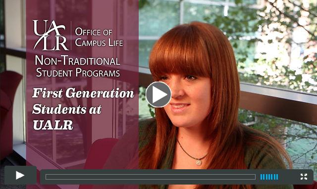 UALR First Generation Students