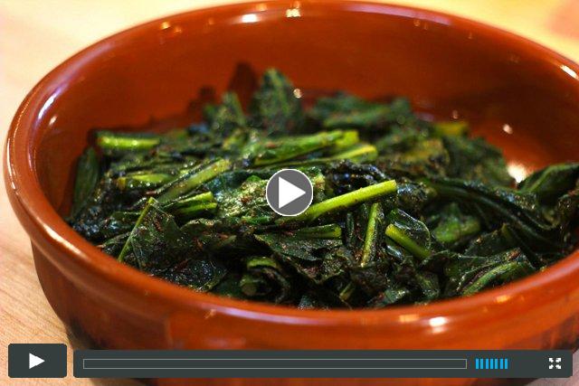 Doctor Blossom's Spiced Greens