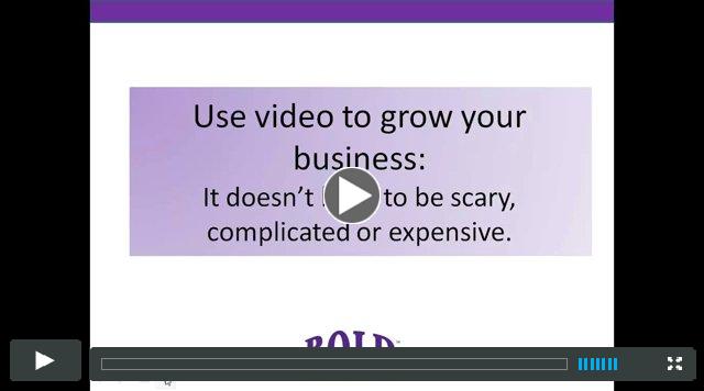 Using Video in Your Web Marketing:  BBW Monthly Video April 2014