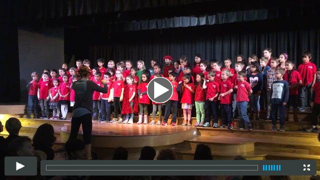 La Chorale Kinder-1st grade - With Teacher Claire Selva - Wednesday March 22, 2017