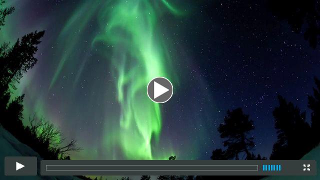 Aurora Borealis in Finnish Lapland 2011