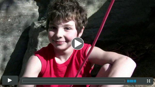 Jonathan Horst sending God's Own Stone (5.14a)