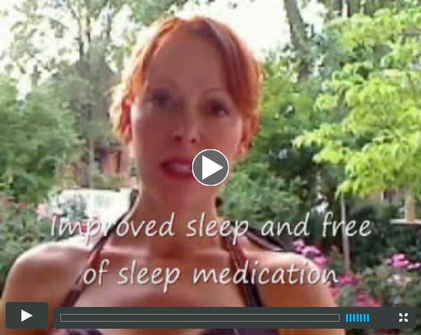 TRE� helps marketing Exec. with good  sleep for the first time in Years
