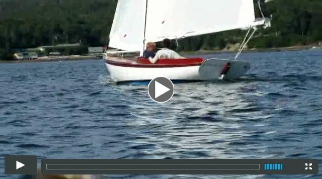 Pisces 21 under sail July 15