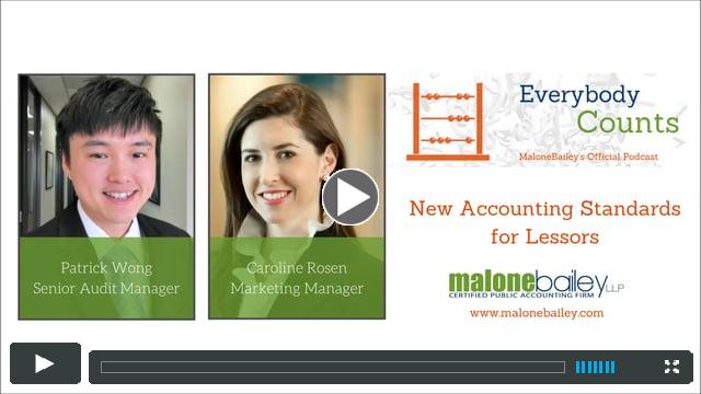 New Accounting Standard for Lessors