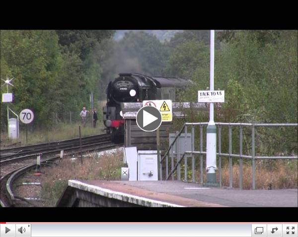 West Country Class 34046 Braunton 2nd October 2014