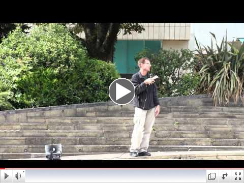 Tom Preaching in Wales