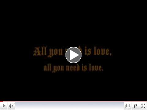 All You Need Is Love - The Beatles 