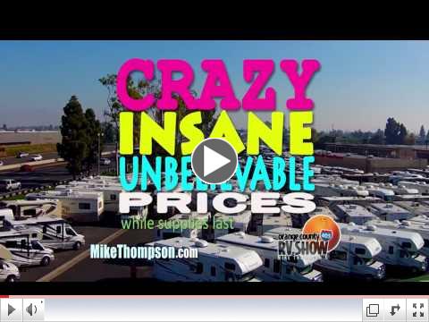 The May Orange County 405 RV Show