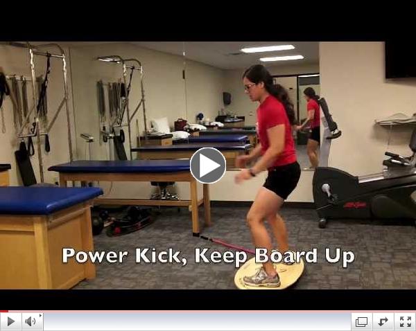 Increase Rotational Leg Power- For Kickboxing, Surf, Snow and Soccer Sports