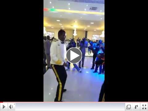 President EDGAR LUNGU OF ZAMBIA SHOW HIS SKILLS
