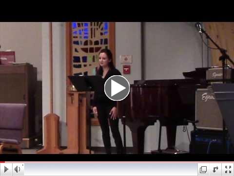 Maundy Thursday Solo by Kelsey McDonell - The Prayer