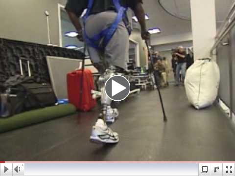 Col. Greg Gadson and the Power Leg 2