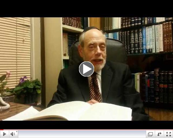 Rabbi Moshe Snow Mispatim