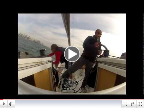 Beneteau First 40.7 Audacious with new UK Sails San Diego.MOV
