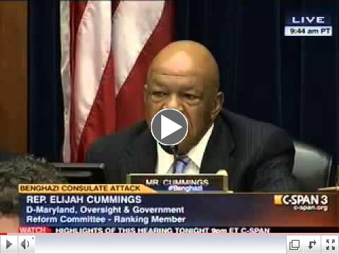 Dem Congressman at Benghazi Hearing:  'Death Is a Part of Life - 5/8/13