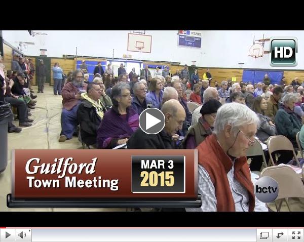 2015 Guilford Town Mtg 3/3/15