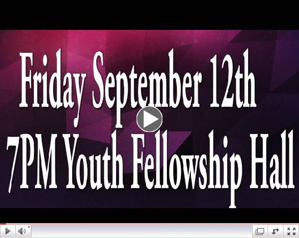 YAFC September 7th Weekly Announcements