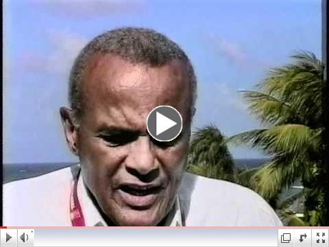 Jacquie Taliaferro Interviews Harry Belafonte in Jamiaca