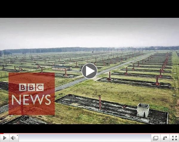 Auschwitz 70: Drone shows Nazi concentration camp (LONG VERSION)