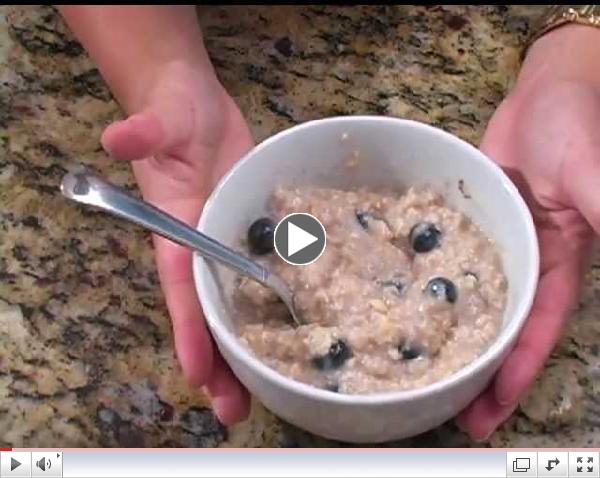 Old Fashioned Blueberry Oatmeal