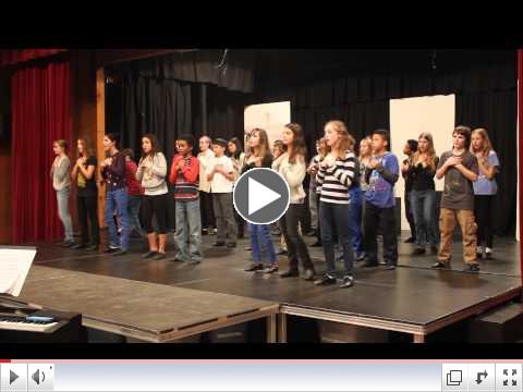 Burgundy on Broadway 2015 rehearsal