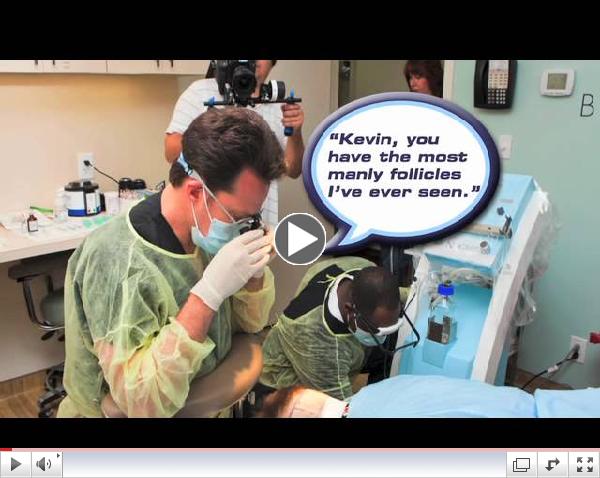 Kevin Rolston LIVE Hair Transplant Slideshow