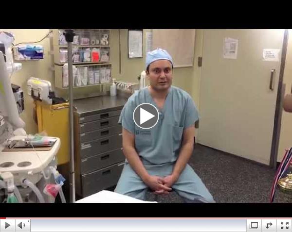 Dr  Nanda operating room