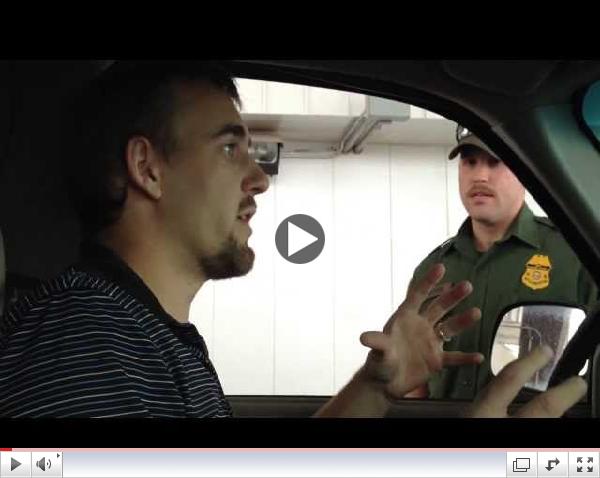 DHS Inland Checkpoint - Gavin Detained 