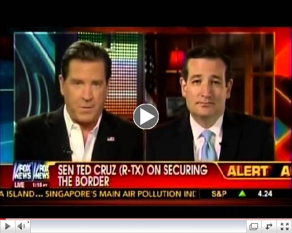 Sen. Ted Cruz Discusses Immigration Bill with Eric Bolling