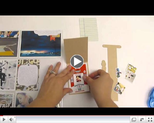 How to make a 3x4 waterfall card