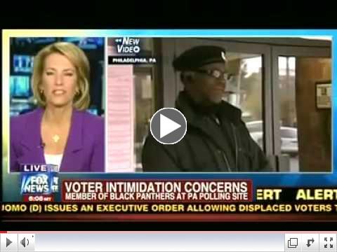 Election Day 2012 - New Black Panthers Back At Polling Places In Philadelphia