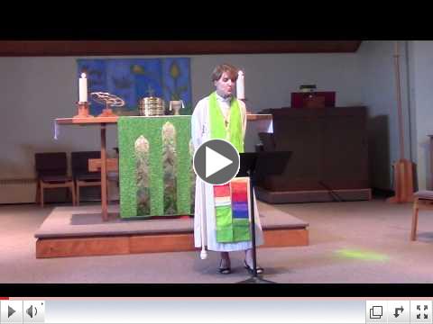 Pr. Christine's Sermon - Salvation is a Slice of Pizza