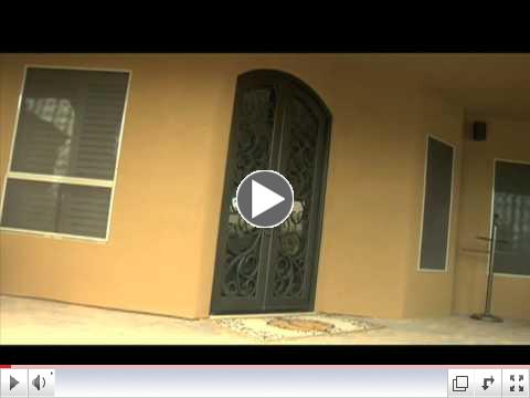 Iron Entry Door Installation Process by First Impression Security Doors