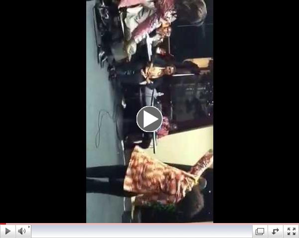 Performance by the Living Abasater during the 