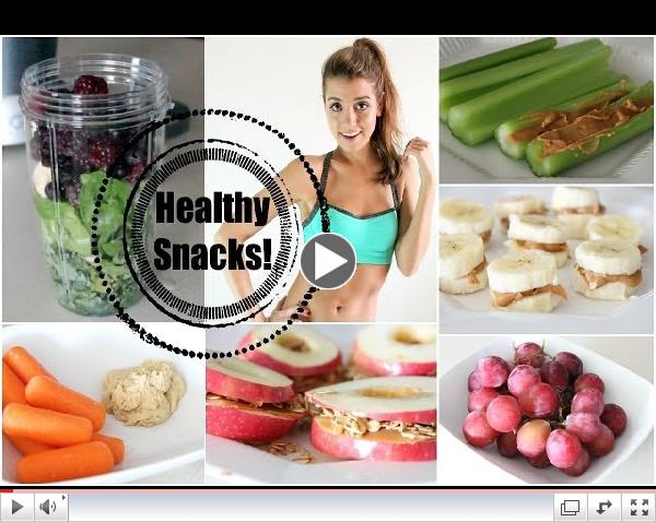 Get Healthy With Me | Snack Foods!