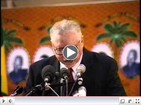 Never be separated again! Never, never, never....thundered the Lion of Zion